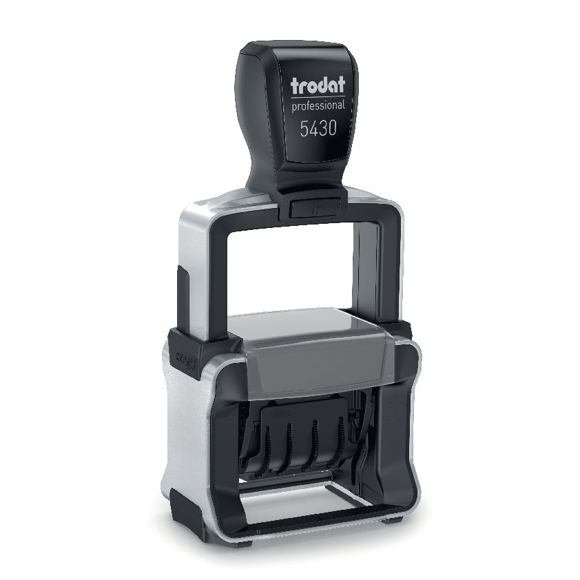 Trodat Stativ Professional Date 5430 incl. plaque de texte individuelle + date